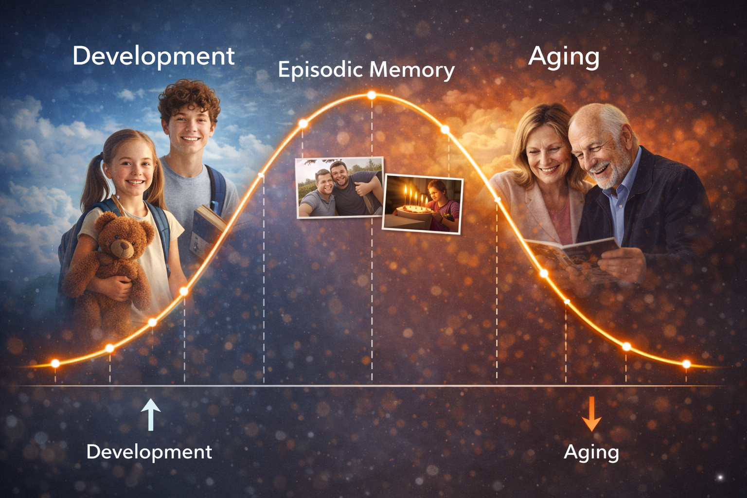 Episodic memory development and aging